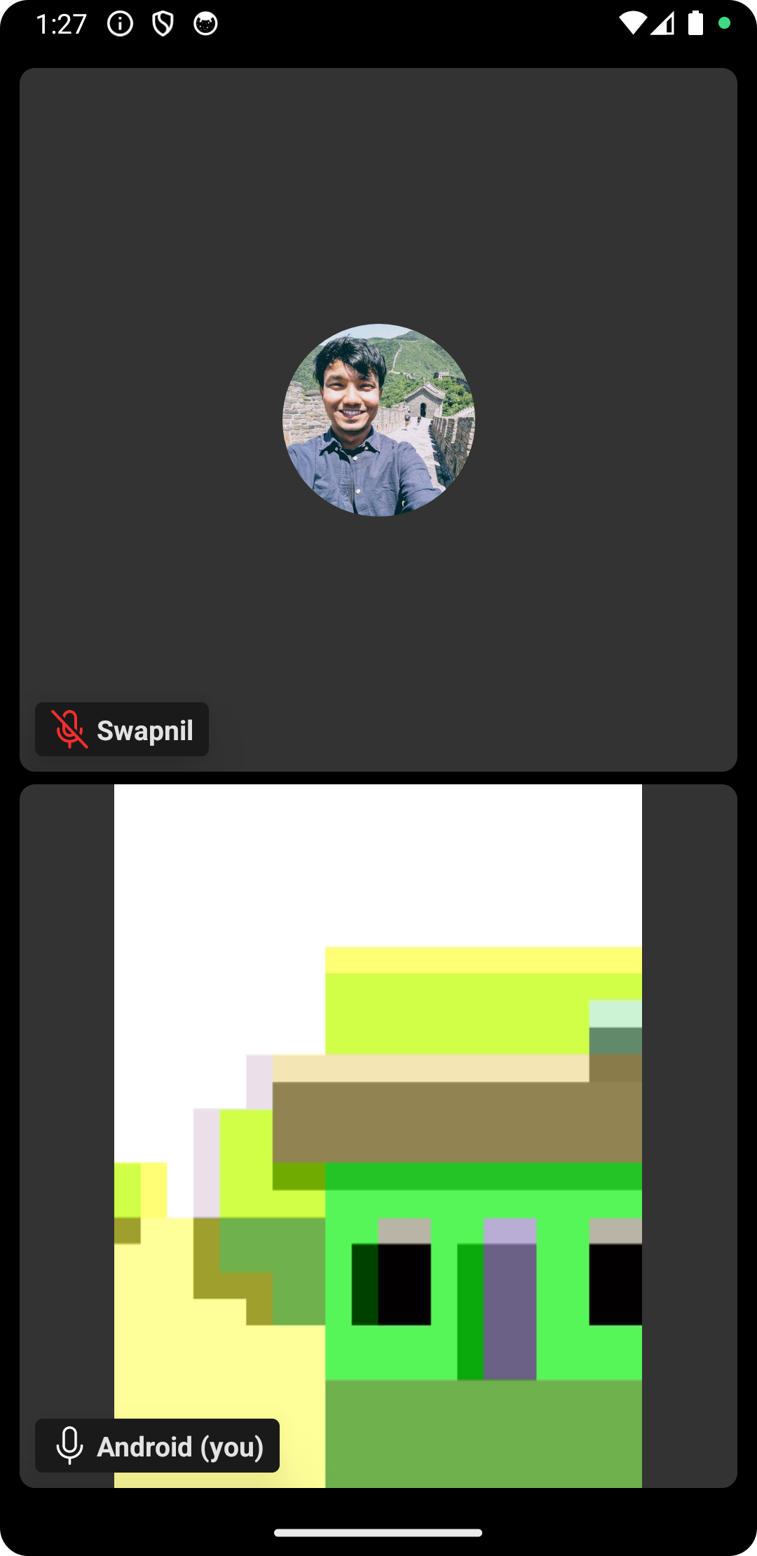 Render Participant videos using RtkGridView